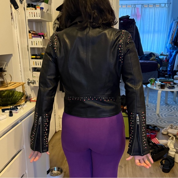 Blank NYC - leather stud jacket - size M - Picture 2 of 5
